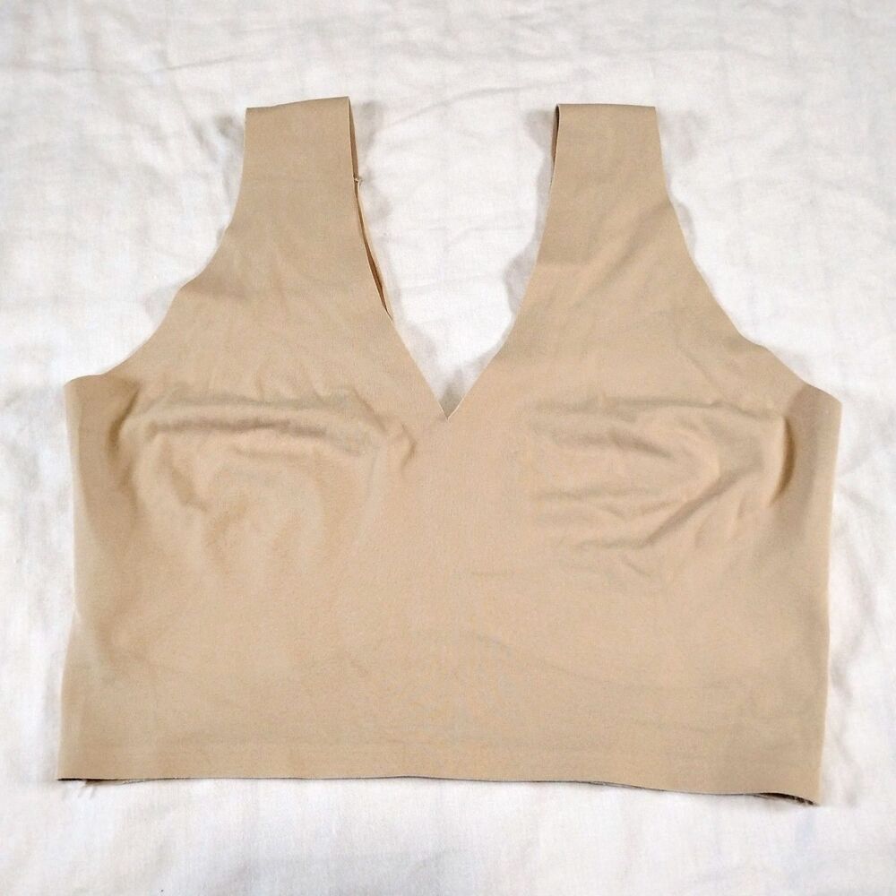 True & Co V-Neck Bralette Size S